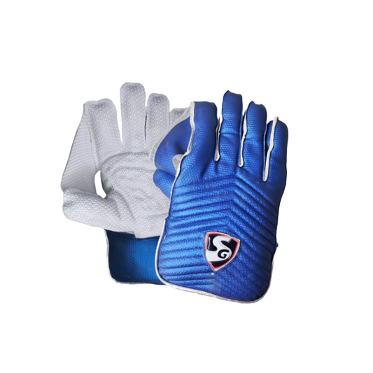 SG Electro Blue Keeping Gloves